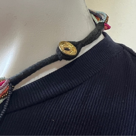 Quinn Seed Beads Multicolor Necklace - Picture 4 of 8